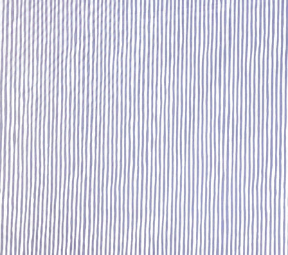 China Seas Fabric: Island Stripe - Bali Blue on White 100% Cotton