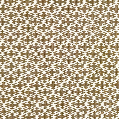 China Seas Fabric: Izmir - Custom Khaki on Tinted Belgian Linen / Cotton