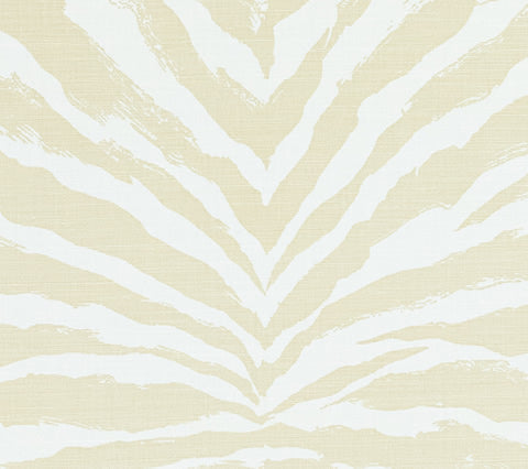 China Seas Fabric: Nairobi - Custom Beige on Tinted Belgian Linen / Cotton