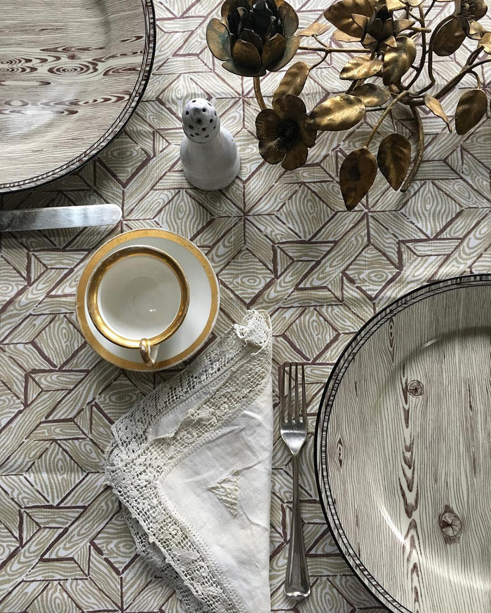 Parquetry-tablecloth-Mieke-ten-Have