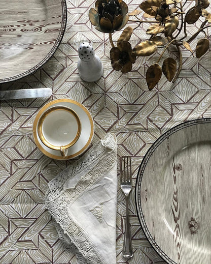 Parquetry-tablecloth-Mieke-ten-Have