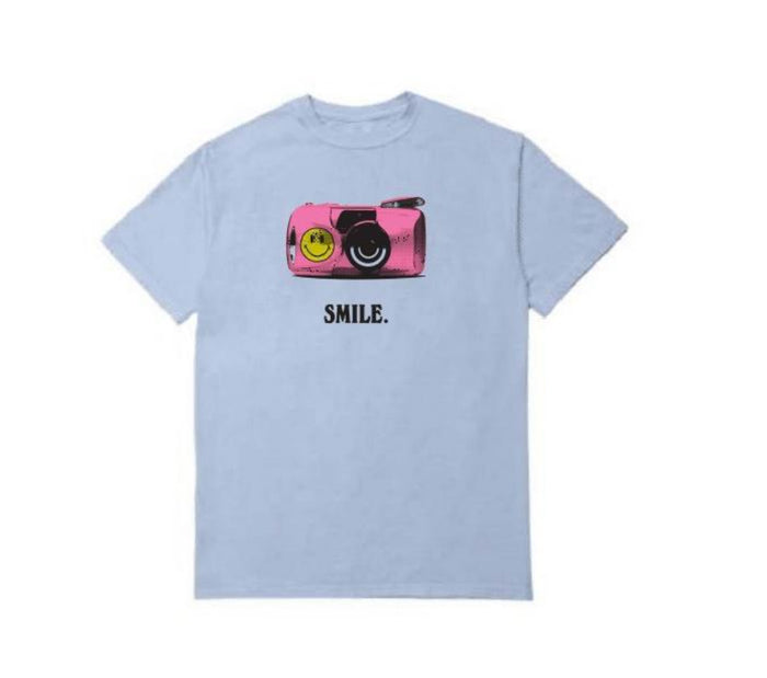 Chinatown Market Camera T-shirt (Blue)