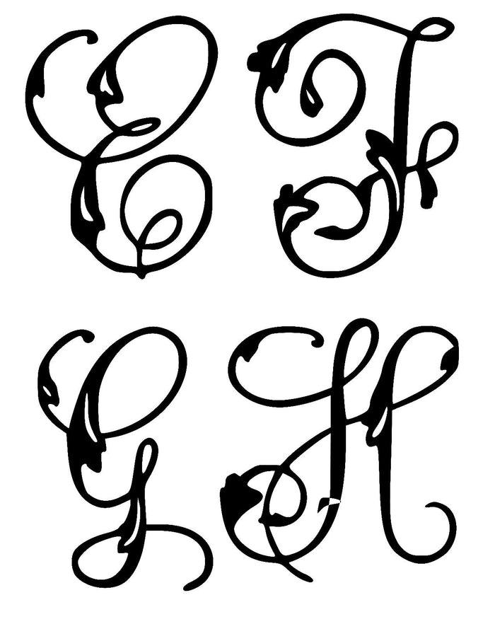CHRISTINA MONOGRAM FONT