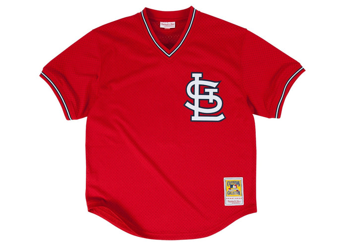 Cincinnati Reds #17 Chris Sabo Mitchell & Ness 1990 Authentic Mesh BP Jersey