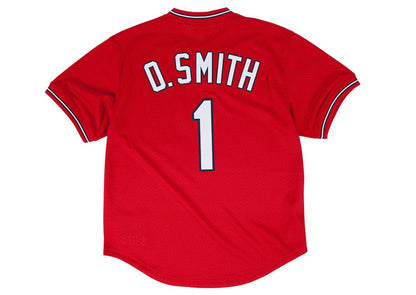 Cincinnati Reds #17 Chris Sabo Mitchell & Ness 1990 Authentic Mesh BP Jersey