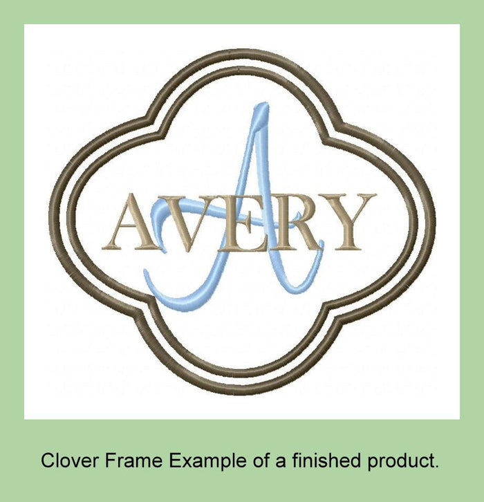 Clover Machine Embroidery Design
