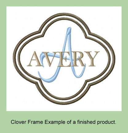 Clover Machine Embroidery Design