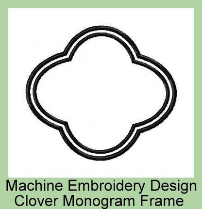 Clover Machine Embroidery Design