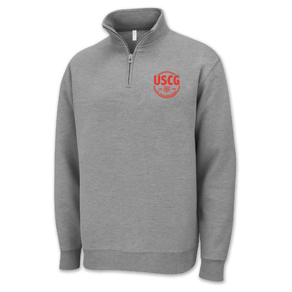 Coast Guard Retired 1/4 Zip