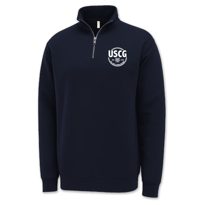 Coast Guard Retired 1/4 Zip