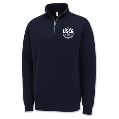 Coast Guard Retired 1/4 Zip