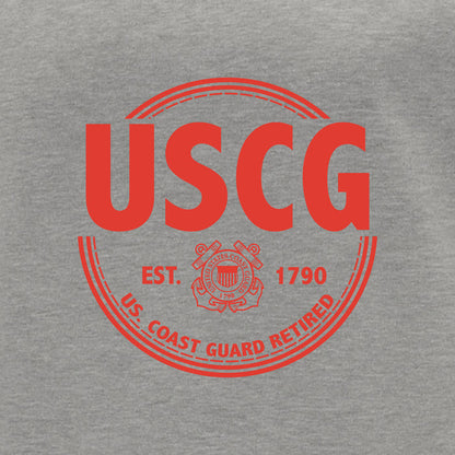 Coast Guard Retired 1/4 Zip