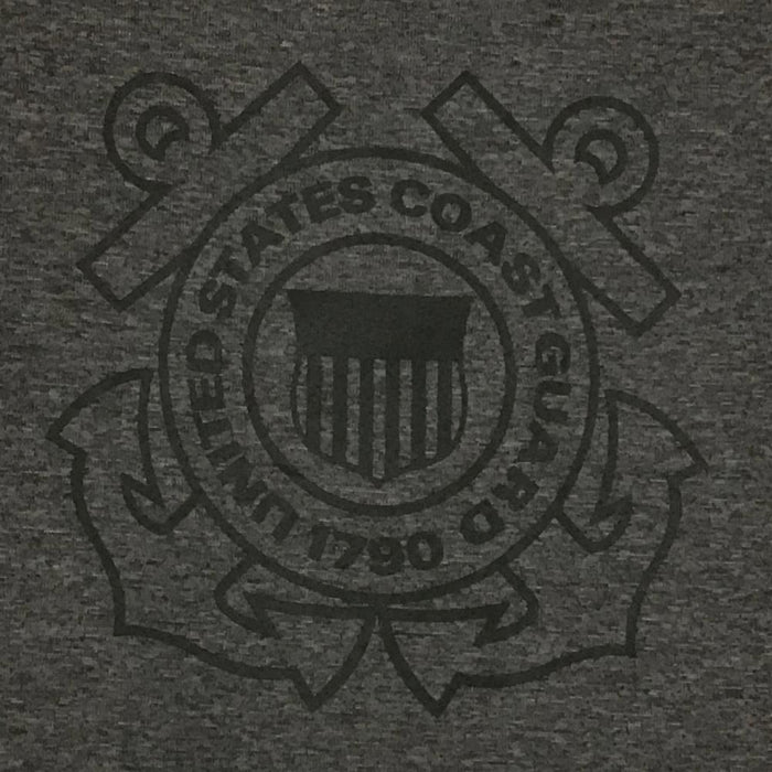 COAST GUARD UNDER ARMOUR SEMPER PARATUS TECH T-SHIRT (CHARCOAL) 2