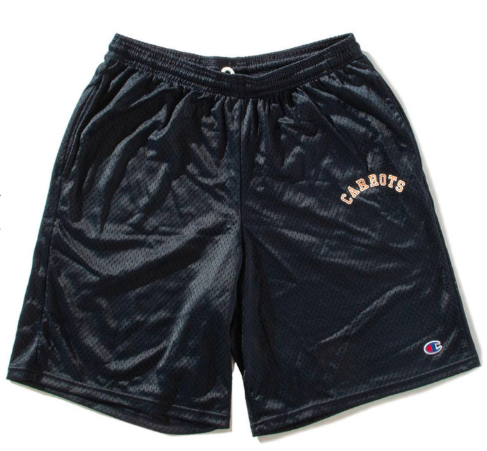 COLLEGIATE CARROTS CHAMPION MESH SHORTS (NAVY)