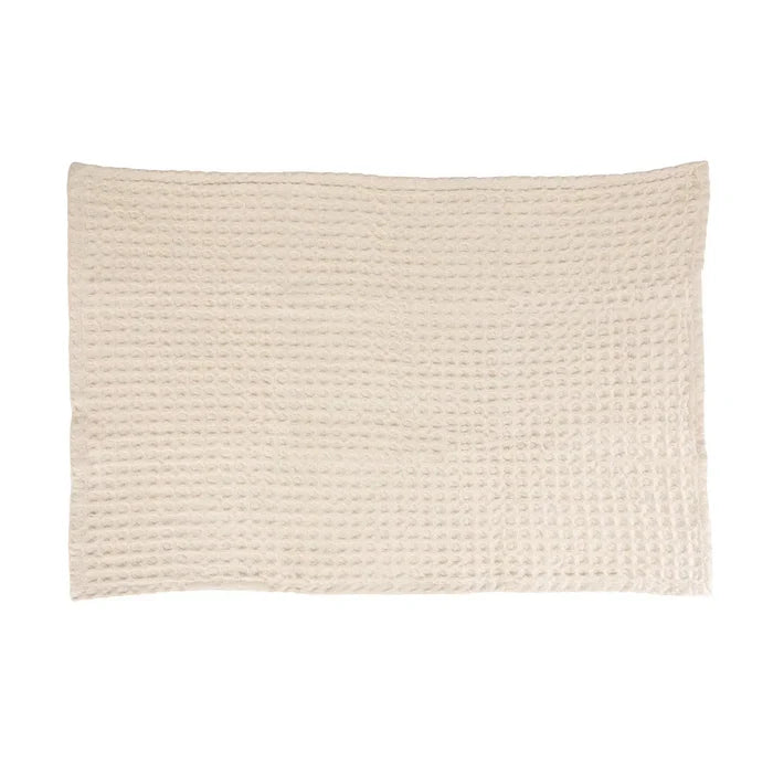 Cotton Weave Waffle Towel | Cream