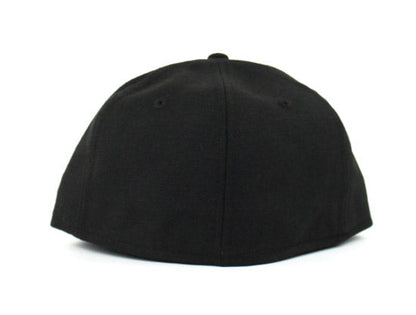 CREAM New Era 59Fifty Fitted Hat (Black Gray Under brim)