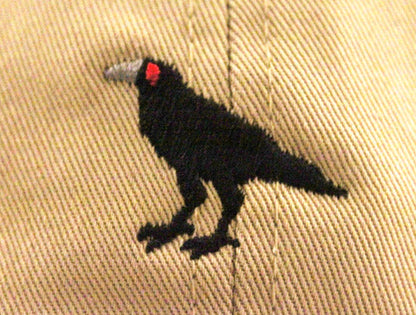 Crow Unconstructed Baseball Adjustable Dad Hat (Camel)