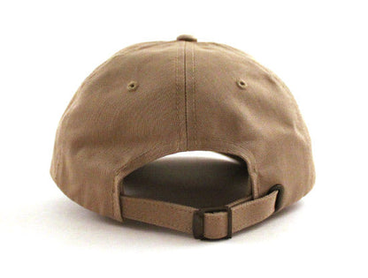 Crow Unconstructed Baseball Adjustable Dad Hat (Camel)