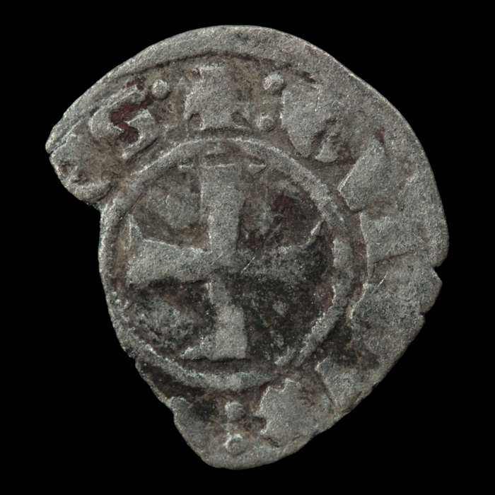 Crusades, Duchy of Athens, Denier - 1294 to 1308 CE - Greece