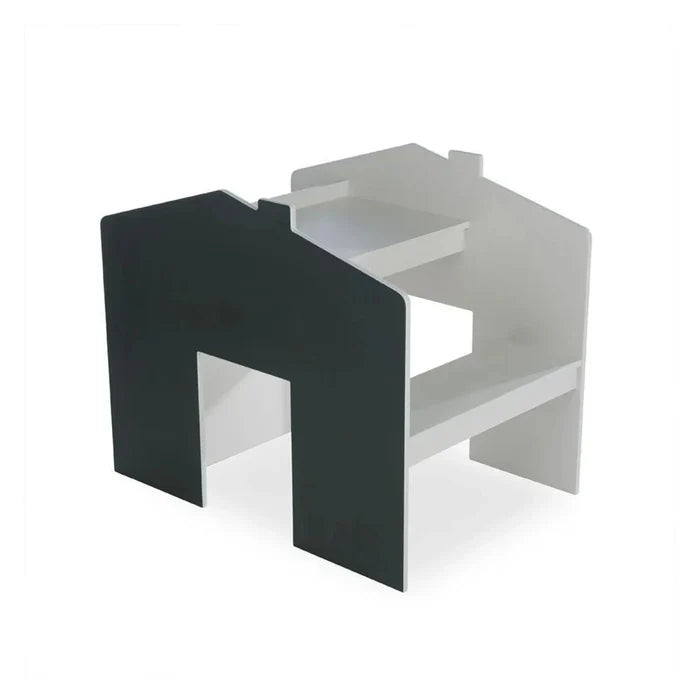 CuddleCo Play House Storage Desk with Bench - Pebble - ebebek