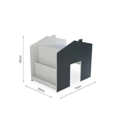 CuddleCo Play House Storage Desk with Bench - Pebble - ebebek