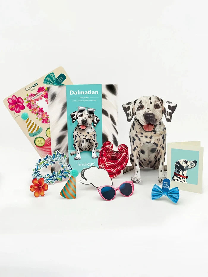 Dalmatian Pop-Up Pet Card