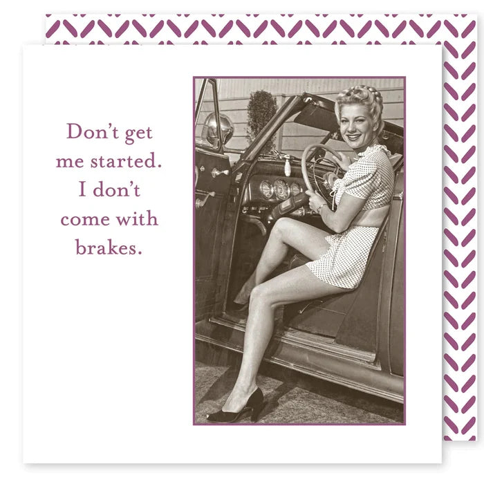 Don't Get Me Started Cocktail Napkins