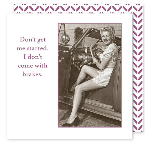 Don't Get Me Started Cocktail Napkins