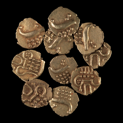 Dutch India, Gold Fanam - 1663 to 1724 - India