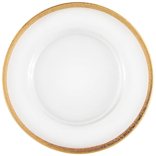 Eclisse Gold Glass Charger