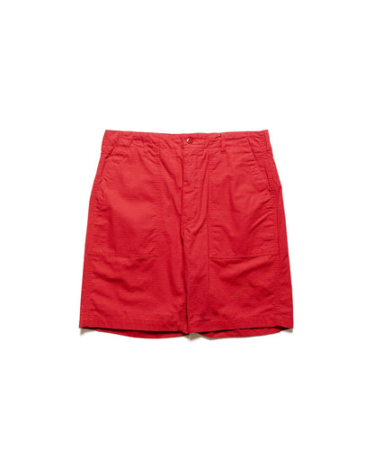 lost & found Engineered Garments Engineered Garments Fatigue Short Red Cotton Ripstop