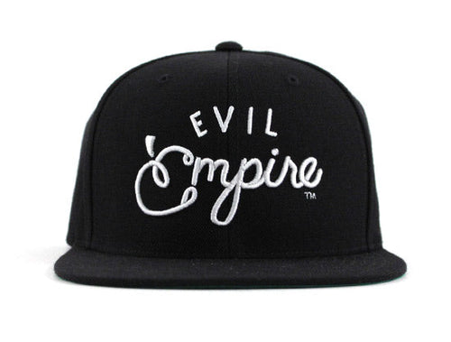 Evil Empire Snapback Hats (Green Under Brim)