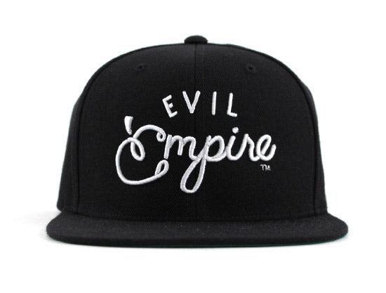 Evil Empire Snapback Hats (Green Under Brim)