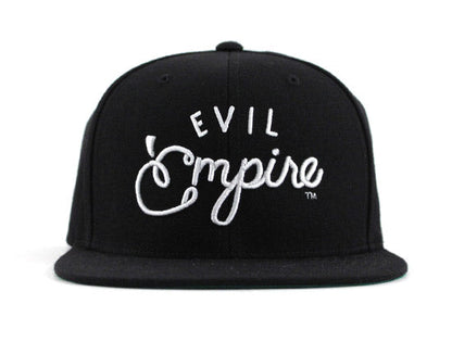 Evil Empire Snapback Hats (Green Under Brim)