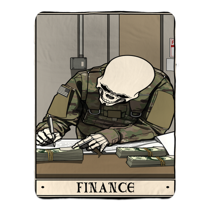 Finance Fleece Blanket