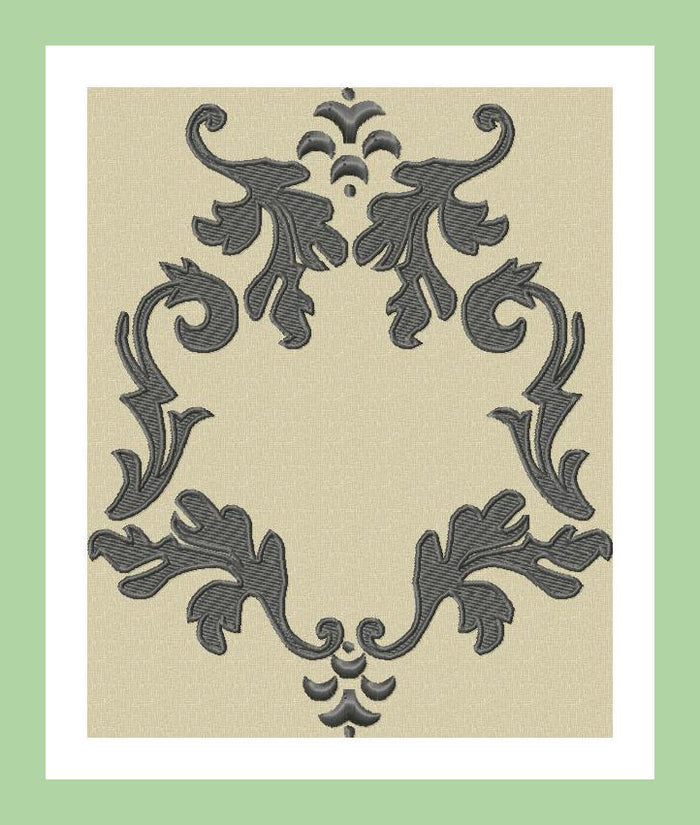 Flourish Monogram Frame