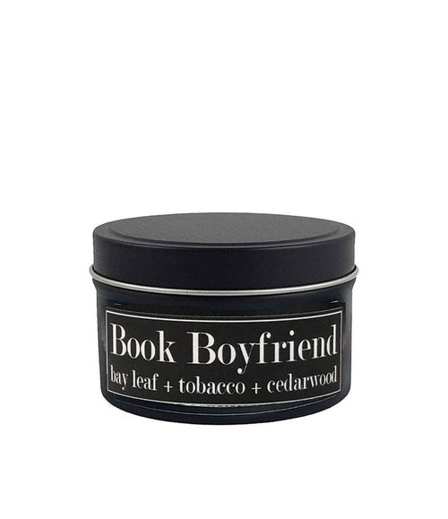 Fly Paper Products - Book Boyfriend 4oz Soy Romance Trope Candle