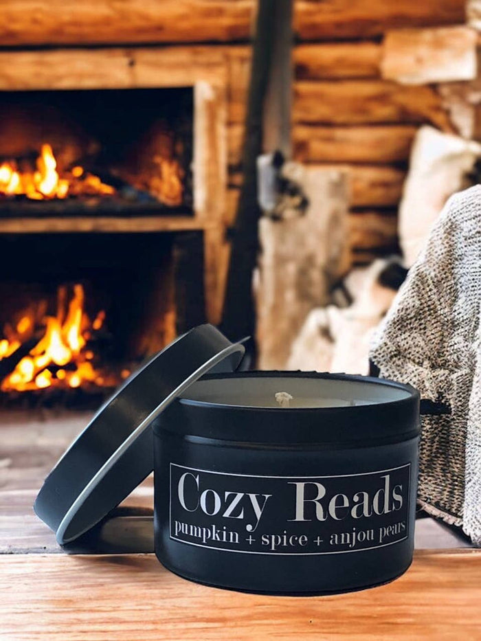 Fly Paper Products - Cozy Reads Pumpkin Spice Fall 4oz Soy Candle