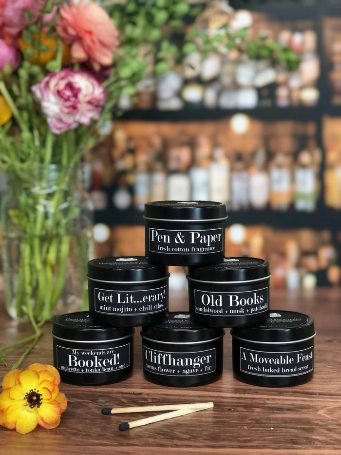 Fly Paper Products - The Writer Amber + Balsam 4oz Soy Candle
