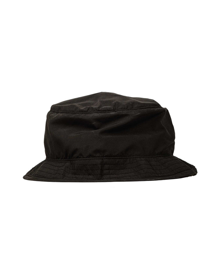 lost & found Found Feather Found Feather Boonie Crusher Hat Poly Dyed Taffeta Black