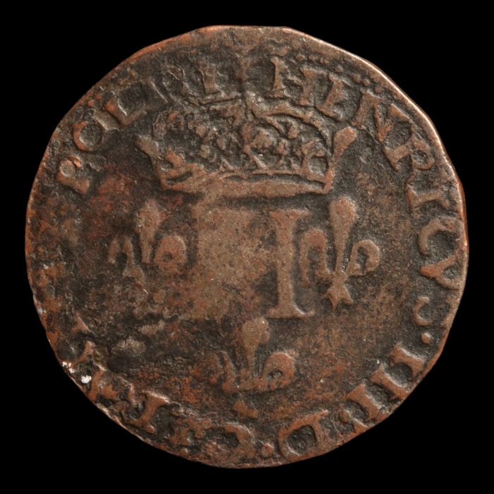 France, King Henry III, Double Sol Parisis - 1578 CE - France