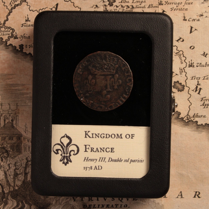 France, King Henry III, Double Sol Parisis - 1578 CE - France
