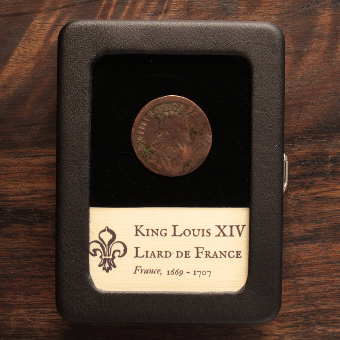 France, King Louis XIV, 1 Liard - 1669 to 1707 - France