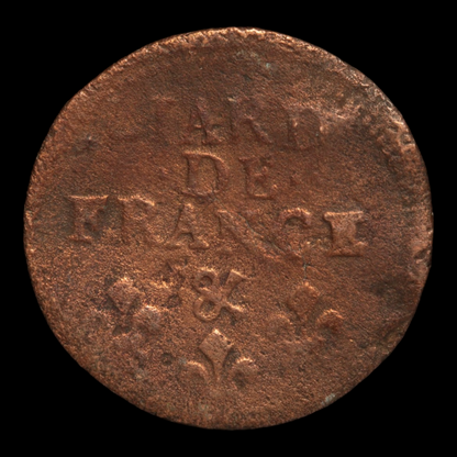 France, King Louis XIV, 1 Liard - 1699 - France