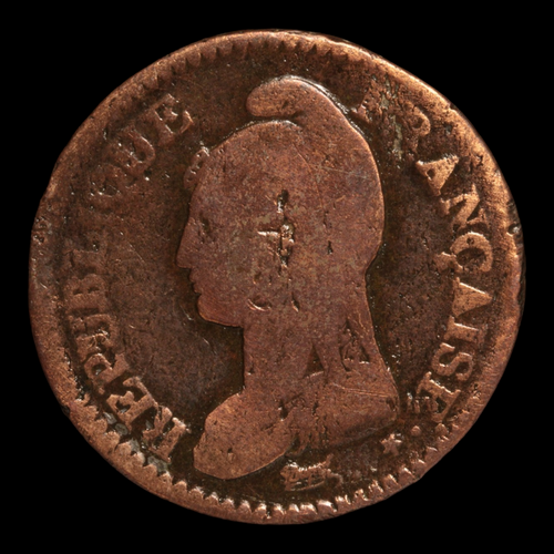 French First Republic, 1 Décime - 1795 to 1799 - France