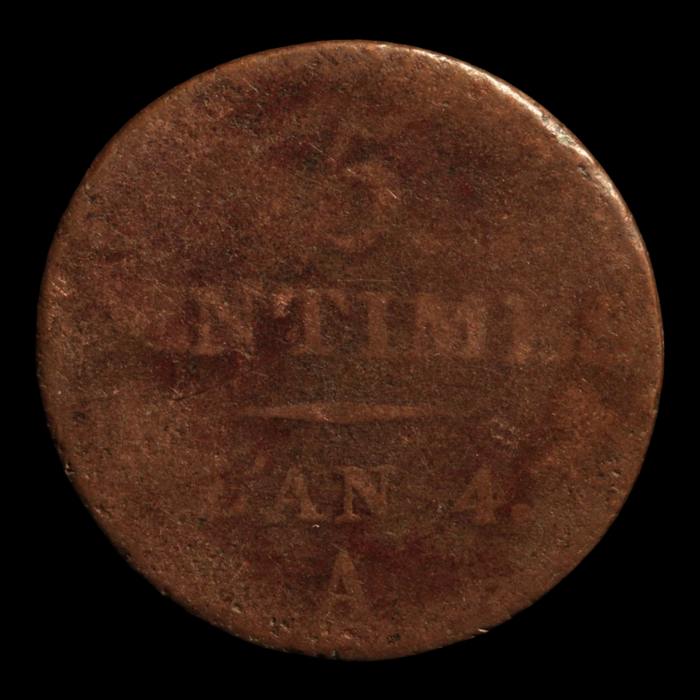 French First Republic, 5 Centimes - 1795 - France