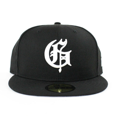 G Raiders New Era 59Fifty Fitted Hats (Black Gray Under Brim)