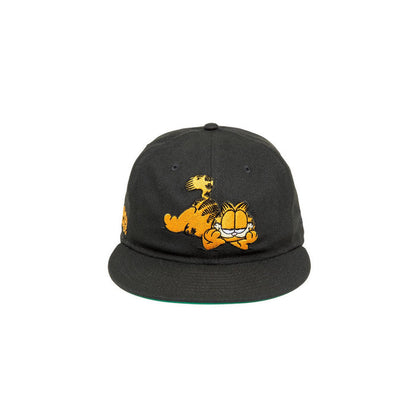 Garfield x Hundreds New Era Snapback Hat (Black)