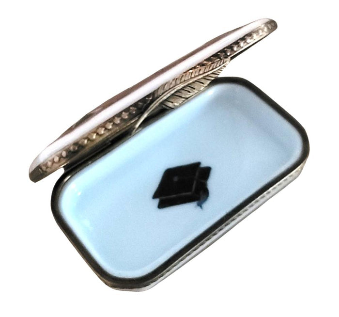 Graduation Celebration Limoges Box Porcelain Limoges professional graduation French Trinket Box