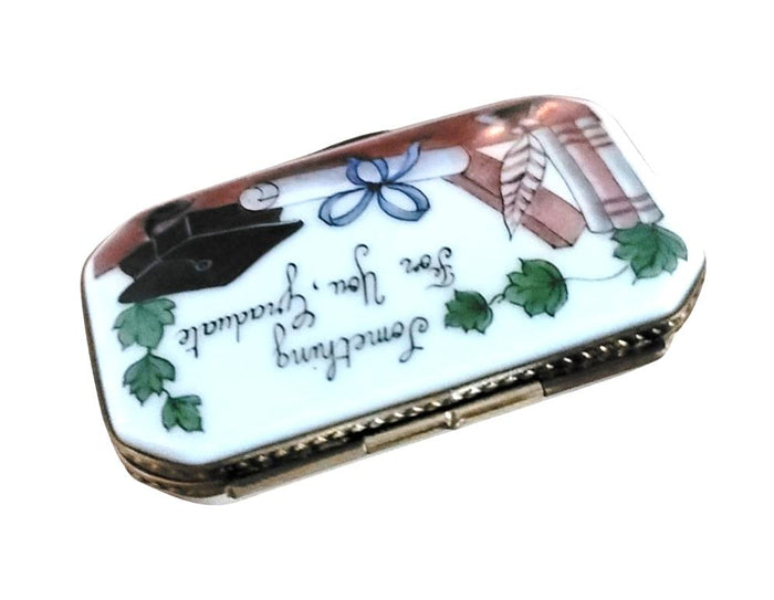 Graduation Celebration Limoges Box Porcelain Limoges professional graduation French Trinket Box